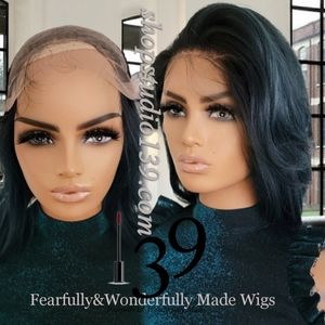 Sexy Blue HD 💙 freepart bob wig